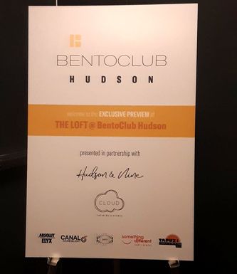 The Loft at Bento Club Hudson New York City exclusive preview event