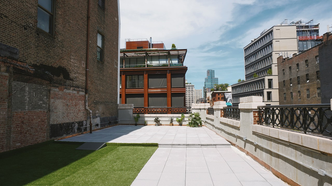 manhattan event space outside