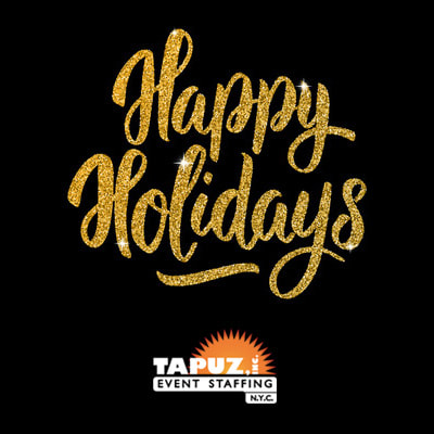 Happy holidays from Tapuz, Inc. event staffing