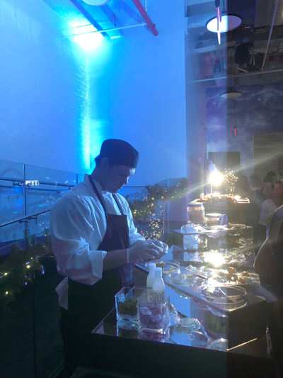 Event cook at NYC catered function