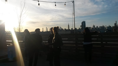Rooftop event in Brooklyn New York City