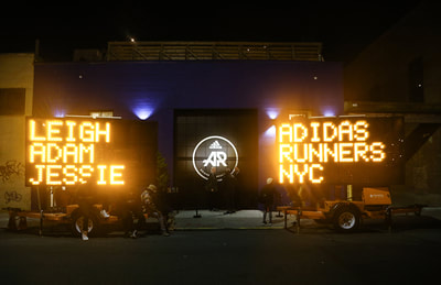 Adidas event in Brooklyn NYC
